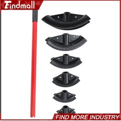 Findmall 12T W/ 6 Dies Copper Exhaust Pipe Bender Manual Hydraulic Tubing Bender