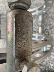 24&rdquo; Walhonde Tools Top Liner Pipe Fitting Clamps, SS, TL5024-SS