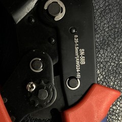Crimping Tool SN-58B AWG 24-16 Terminal 0.25-1.5mm Plier Ratchet