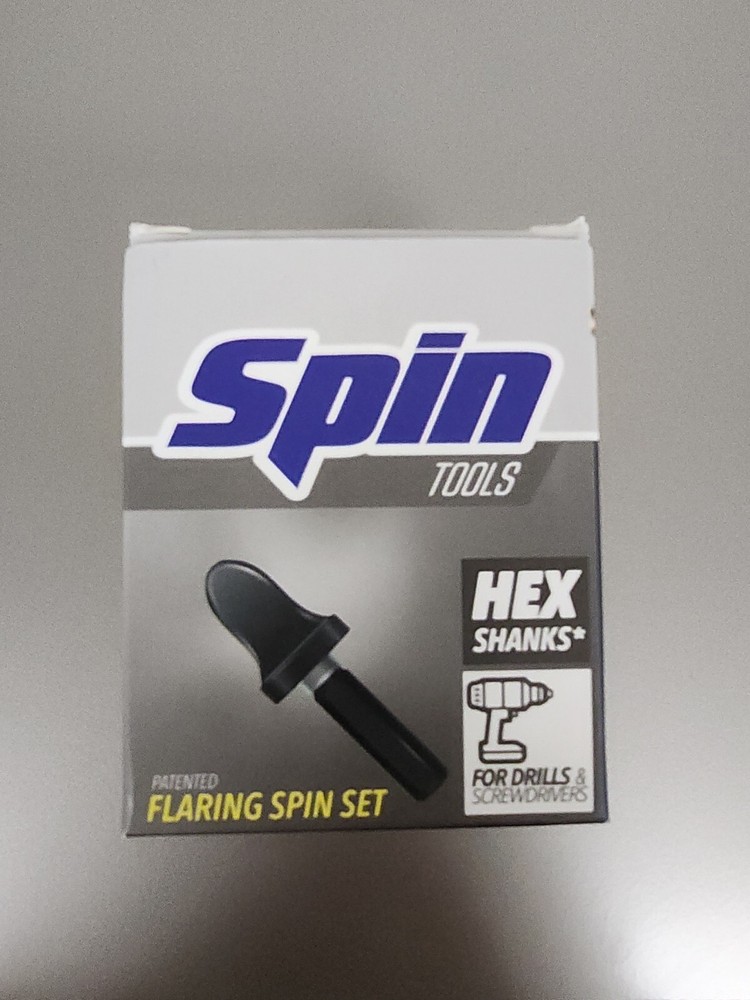 SPIN Tool F5000 Flaring Drill Bit Set 1/4; 3/8; 1/2; 5/8 & 3/4
