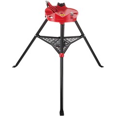 6 inch Tripod Pipe Chain Vise Stand w/ Rubber Mounts Anti-slip Copper Cutting