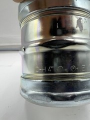 C-H 4&Prime; Zinc Plated EMT Steel Compression Coupling Replacement Heavy Duty