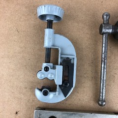 Vintage Double Flaring Tool Set with Cutter USA Tubing General Hardware Mfg. Co.