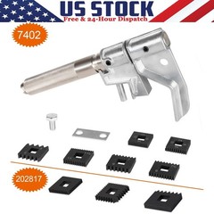 7402 Universal Outside Thread Chaser Repair Tool & 202817 Metric Die Set Black