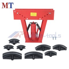 16T Hydraulic Pipe Bender Manual Copper Exhaust Tube Bender Tool with 8 Dies