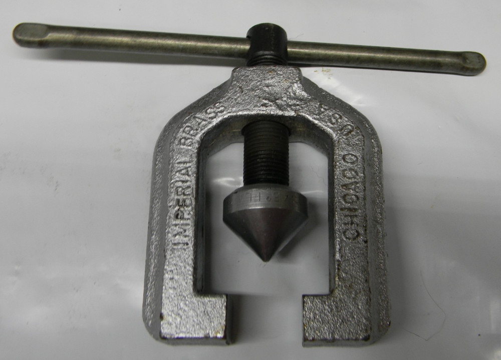 VINTAGE IMPERIAL BRASS FORGED STEEL FLARING TOOL MADE IN CHICAGO USA