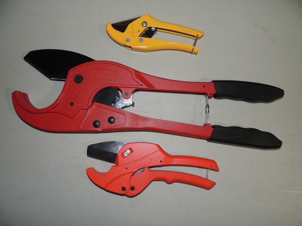 3&Prime; OD, PVC, PPR Cutter 75mm (2-7/8&rdquo; O.D.) PVC PIPE CUTTER PACKAGE 3 FOR ONE