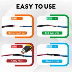 Heat Shrink Tubing 2&Prime;, (50mm) 3:1 Ratio Shrink Tube Industrial and Marine Gra&hellip;