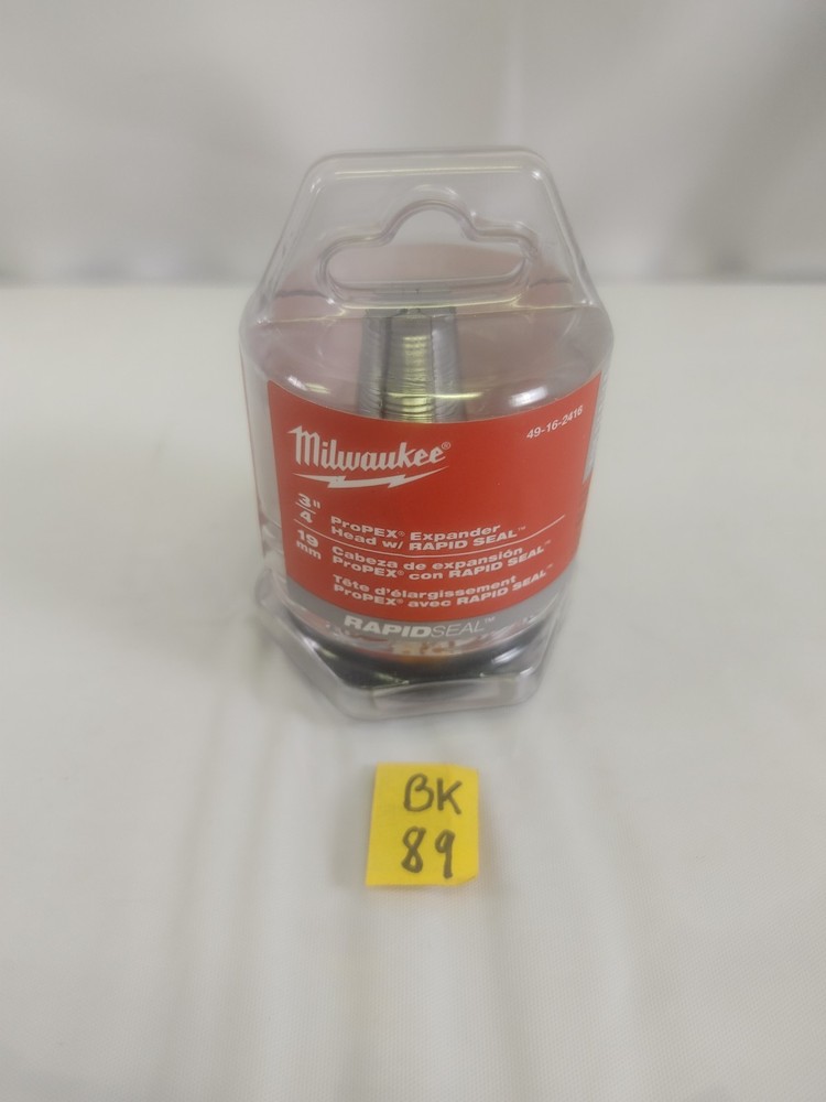 Milwaukee Tool 49-16-2416 3/4 In Propex Expander Head With Rapid SeaL NEW/SEALED