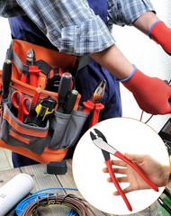 10&Prime; Steel Cable Wire Cutter Crimper Tool for 10-22 AWG Terminals & Connectors
