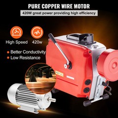 VEVOR Drain Cleaner Machine 120FT x 7/8&Prime; 420W Sewer Snake Auger Manual Feed