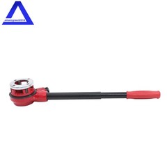 Ratchet Pipe Threader Kit with 6 Dies, 1/4&Prime; NPT to 1-1/4&Prime; NPT Threading Tool