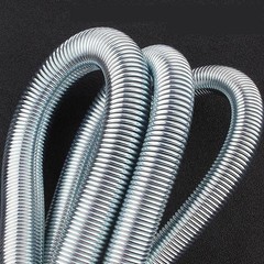 5pcs 21cm Spring Bending Tube Pipe Bender 1/4&Prime; 5/16&Prime; 3/8&Prime; 1/2&Prime; 5/8&Prime; Silver Set