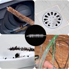 Flexible Drain Brush-Extra Long Pipe Inner Nylon Cleaner Tool for 2 Pcs