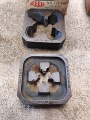Vintage REED Mfg. Co. Pipe Threader Set with Dies (LARGE LOT)