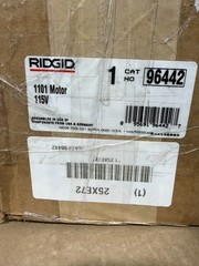 Ridgid 96442 1PH 120V 50/60Hz 15A Motor For 300 Series Threaders