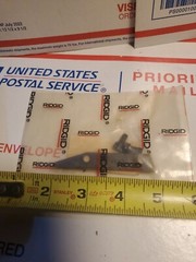 Ridgid 46175 E4957X 124 Blade w/ Screws NEW, U1