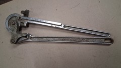 RIDGID 398 Pipe Bender 1/2&Prime; OD 1-1/2&Prime; Radius Plumbing Tool Made in USA Vtg