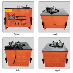 110V 4HP 26A Electric Rebar Bending Machine 0.25-1.25&Prime; Capacity 0-180&deg;