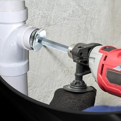 4inch Pipe Reamer Cutter Plumbing PVC Fitting Saver for Removing SCH 40 from Hub