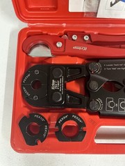 Icrimp Pex Pipe Crimping Tool Kit with Cutter & Gauge &ndash; ASTM F1807 Compliant