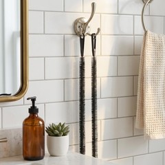 2 Pack Black Drain Cleaning Brush 23.6 Inch Long Pipe Cleaner