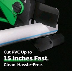 Electric PVC Pipe Cutter, Cuts up to1-1/2&Prime;,18V Cordless Ratcheting Pipe Shear&hellip;