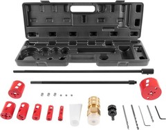 Hot Tapping Machine 08350 DM3MECH Hot Tap Kit Fits NPT Hole Saws and Arbor