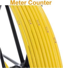 100Ft Self-Leveling Sewer Camera with 9&Prime; HD Monitor & 12 Light Meter Counter