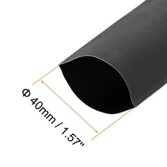 TOP-VIGOR 40mm(1.57 Inch) Heat Shrink Tubing 6.56FT 2:1 Ratio Heat Shrink Tub&hellip;