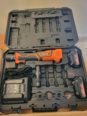 VEVOR 18V Cordless Mini Press Tool 24KN for 1/2&Prime; 3/4&Prime; 1&Prime; PEX Pipe Copper Rings
