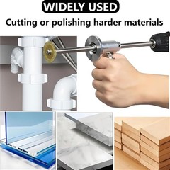 Inside Pipe Cutter PVC Plastic Copper PPR PE Diamond Grit Manual Hand Tool Kit