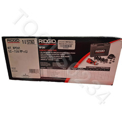 Ridgid 57363 RP241 Pro Press Kit 1/2 &ndash; 1-1/4 w/ Heads Batteries Charger Case