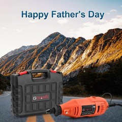 GOXAWEE Rotary Tool Kit with Keyless Drill Chuck and Flex Shaft, Variable Spe&hellip;