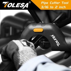 TOLESA Pipe Cutter Tool 3/16&Prime;2&Prime; OD, Heavy Duty Metal Pipe Cutter With Deburri&hellip;