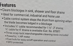 Ridgid K-400 Complete Drain Cleaning Machine
