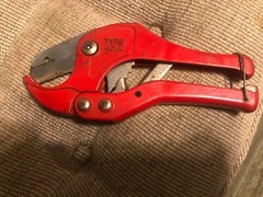 Pipe Cutter 10 in. TYPE 42MM- 1-5/8 in. Ratcheting RED