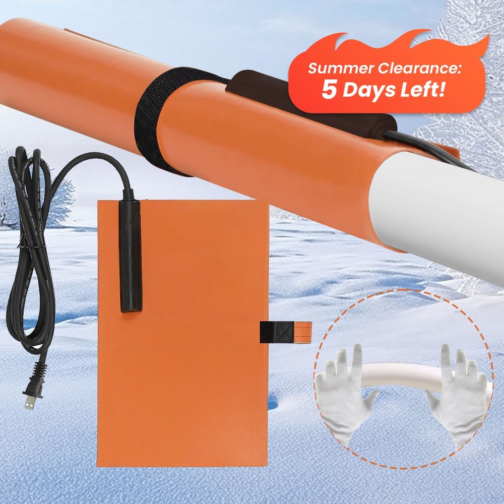 PVC Conduit Heating System &ndash; &frac12;&rdquo;-1&frac12;&rdquo;, 200W