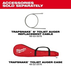 Milwaukee 3576-21 M12 TRAPSNAKE 6&prime; Toilet Auger