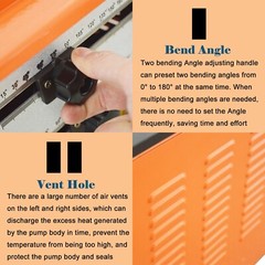 110V Rb-25 Bench Steel Bar Bending Machine 0-180&deg;6-25MM Electric Rebar Bender