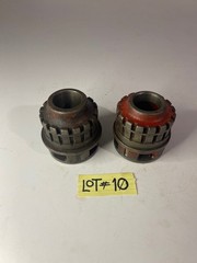 NINE (9) RIDGID 12R Die-Head Pipe Threaders 1/2&Prime; 1&Prime; 1-1/4&Prime; 1-1/2&Prime; 2&Prime; OLD STYLE