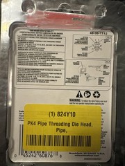 Milwaukee 48-36-1112 2 in NPT Pipe Threading Dies New