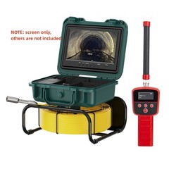 Ultra HD 9&Prime; Sewer Camera with 16GB DVR &ndash; Pipe Inspection Borescope Accessory