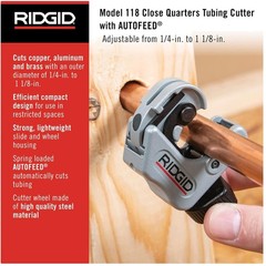 Compact AUTOFEED Cutter for Copper, Aluminum & Plastic
