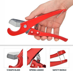 Pex Tubing Cutter for 1/8,1/4, 3/8, 1/2, 3/4-Inch up to 1-Inch Pex Pipe Cutter
