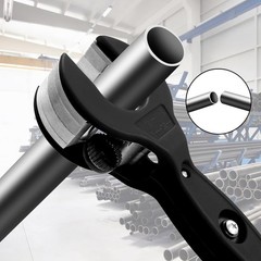Ratcheting Tubing Cutter, Adjustable Ratchet Type Pipe Cutter (5/16&Prime; to 1-1/8&Prime;)