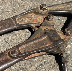 Wheeler No 4 Cast Iron Soil Pipe Cutter