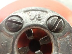 Ridgid 37375 12R 1/8&Prime; NPT Alloy Steel RH Pipe Threader Die Head (BN357)