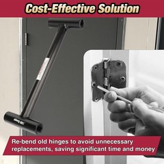 Door Hinge Adjustment Tool Commercial Bender Wrench For .180 .134 Gauge