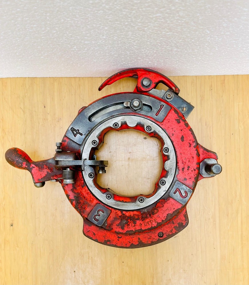 Ridgid Receding Die Head Pipe Threader/Threading Machine 2-&frac12;&rdquo;-4&Prime; BSPT